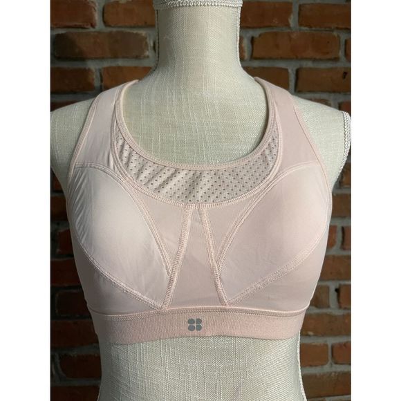 Sweaty Betty Other - SWEATY BETTY Sport BRA Athletic PINK Blush adjustable tank or racer back straps